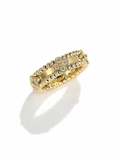 [ElanLuxe Jewelry]PERLEE GOLD DIAMOND RING