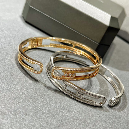 [ElanLuxe Jewelry]MOVE 10TH PAVED DIAMOND BRACELET