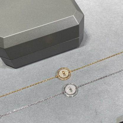 [ElanLuxe Jewelry]LUCKY MOVE DIAMOND PAVED BRACELET