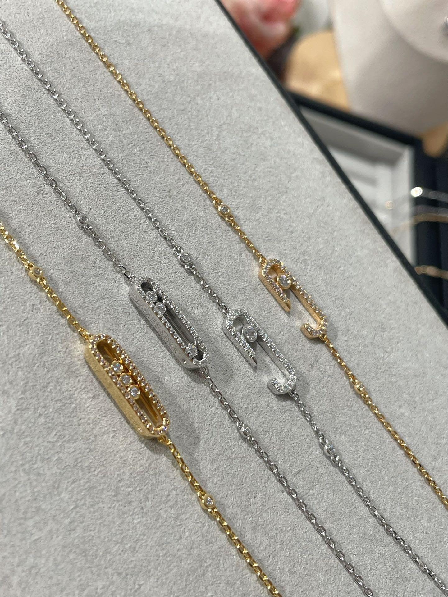 [ElanLuxe Jewelry]BABY MOVE DIAMOND BRACELET