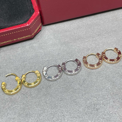 [ElanLuxe Jewelry]LOVE MINI EARRINGS
