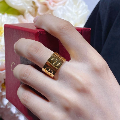 [ElanLuxe Jewelry]LOVE 11MM LARGE RING