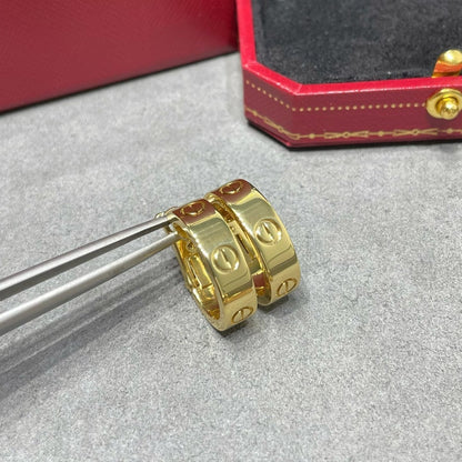 [ElanLuxe Jewelry]LOVE 5.5MM EARRINGS