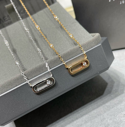 [ElanLuxe Jewelry]MOVE UNO DIAMOND NECKLACE