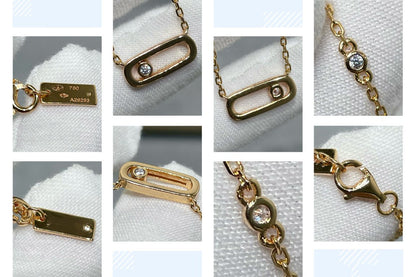 [ElanLuxe Jewelry]MOVE UNO DIAMOND NECKLACE