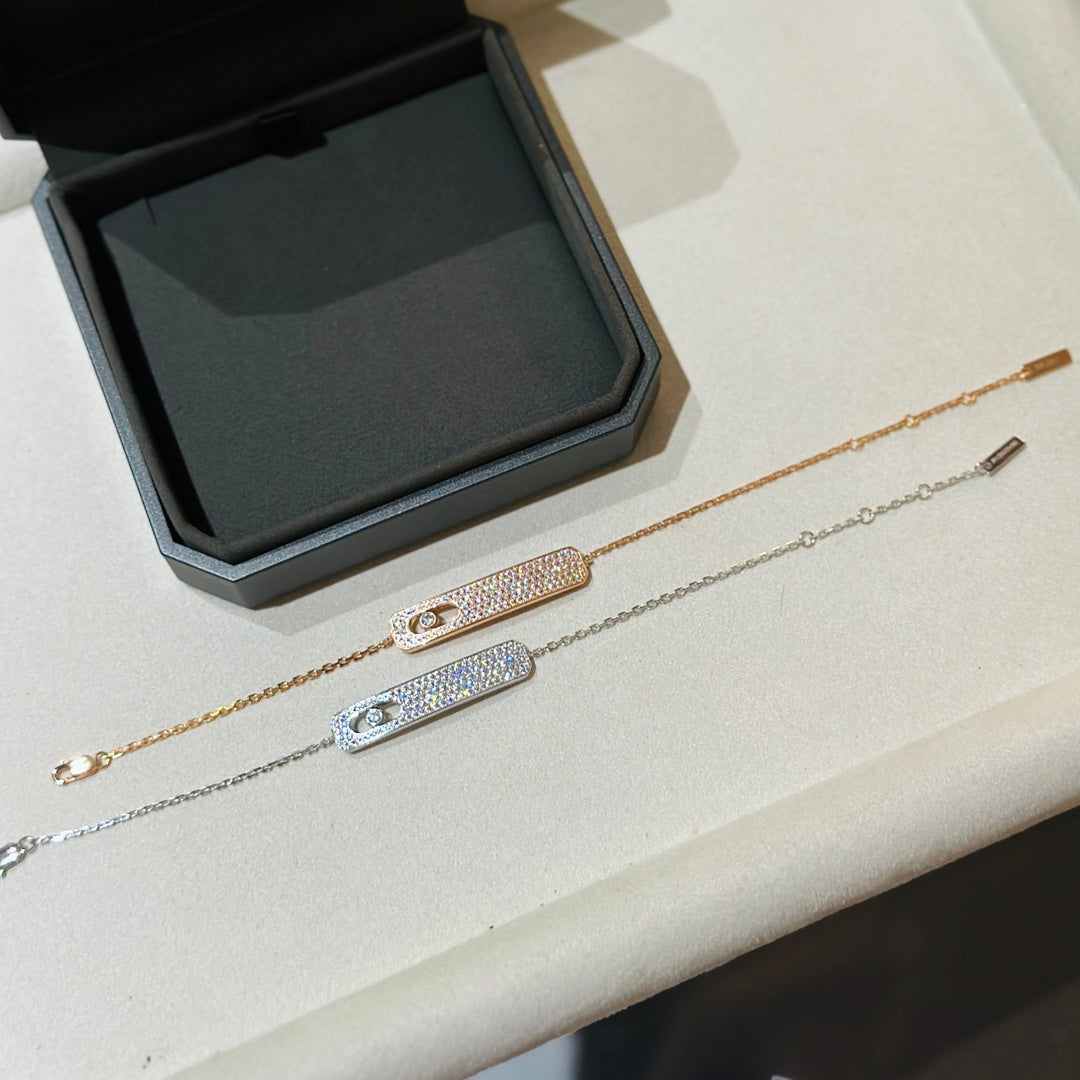 [ElanLuxe Jewelry]MOVE CLASSIQUE DIAMOND PAVED BRACELET