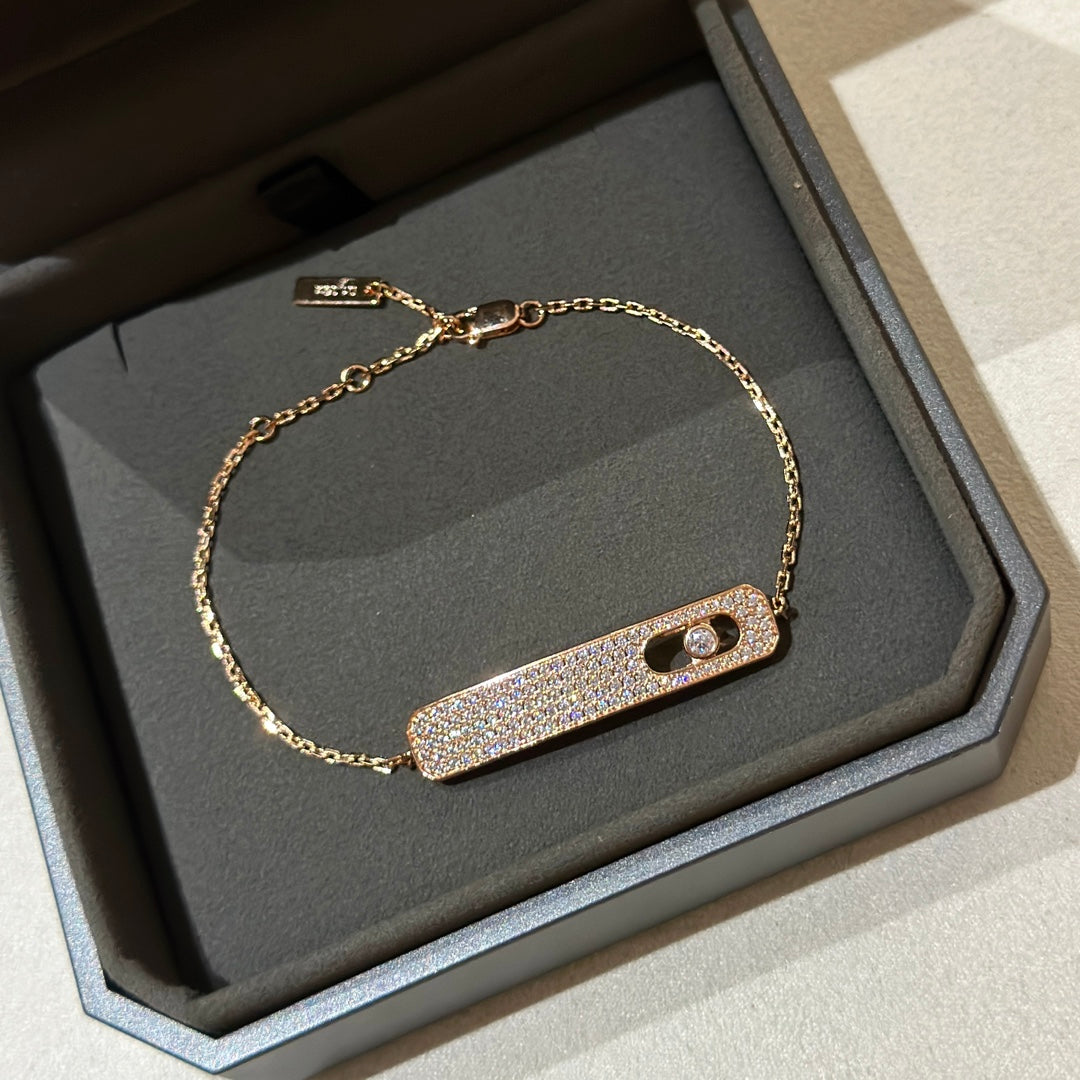 [ElanLuxe Jewelry]MOVE CLASSIQUE DIAMOND PAVED BRACELET