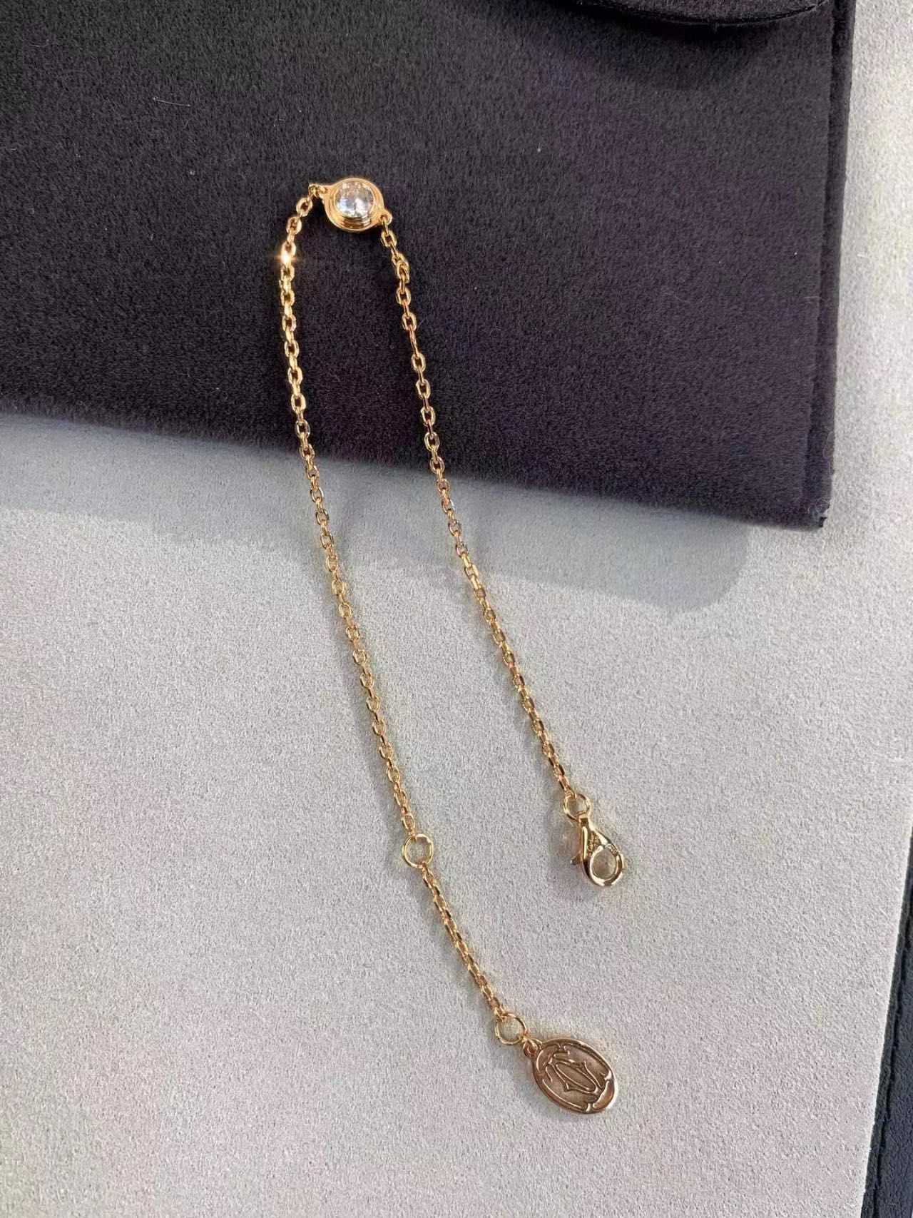 [ElanLuxe Jewelry]DAMOUR DIAMOND LINK BRACELET