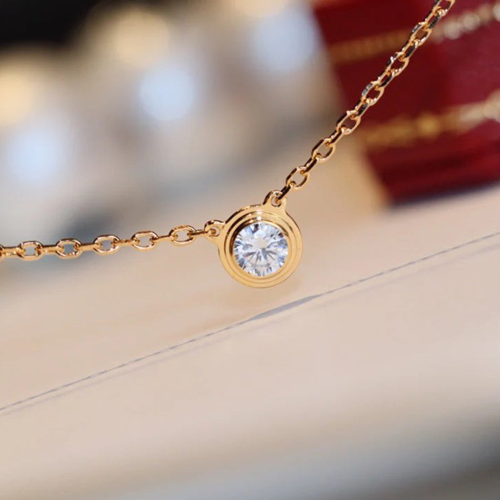 [ElanLuxe Jewelry]DAMOUR DIAMOND NECKLACE