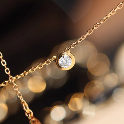[ElanLuxe Jewelry]DAMOUR DIAMOND NECKLACE