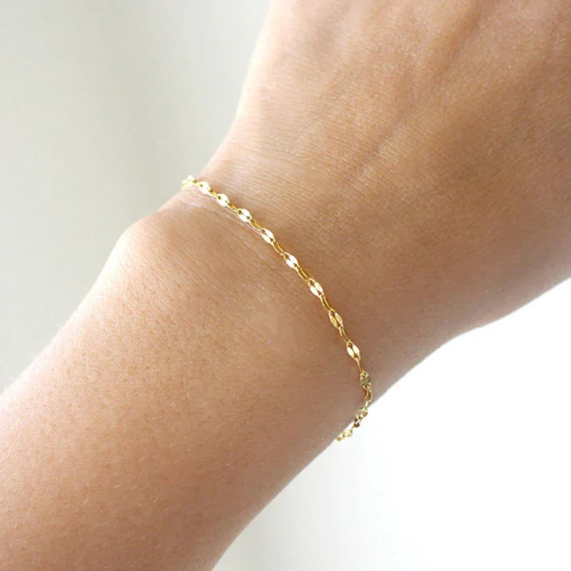 [ElanLuxe]Amara Lace Chain Bracelet