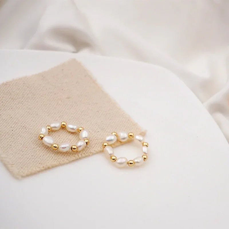 [ElanLuxe]Fiji Pearl Band Ring