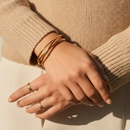 [ElanLuxe]Dolly Gold Bracelet