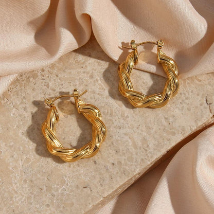 [ElanLuxe]Layla Hoop Earrings