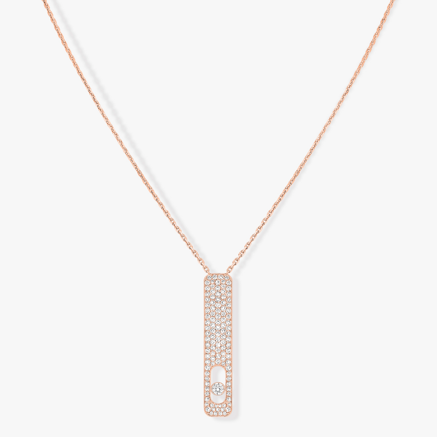 [ElanLuxe Jewelry]MY FIRST DIAMOND PAVED NECKLACE