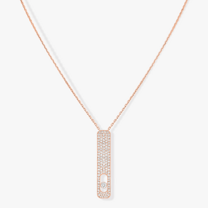 [ElanLuxe Jewelry]MY FIRST DIAMOND PAVED NECKLACE