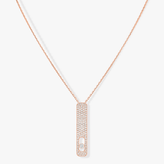 [ElanLuxe Jewelry]MY FIRST DIAMOND PAVED NECKLACE