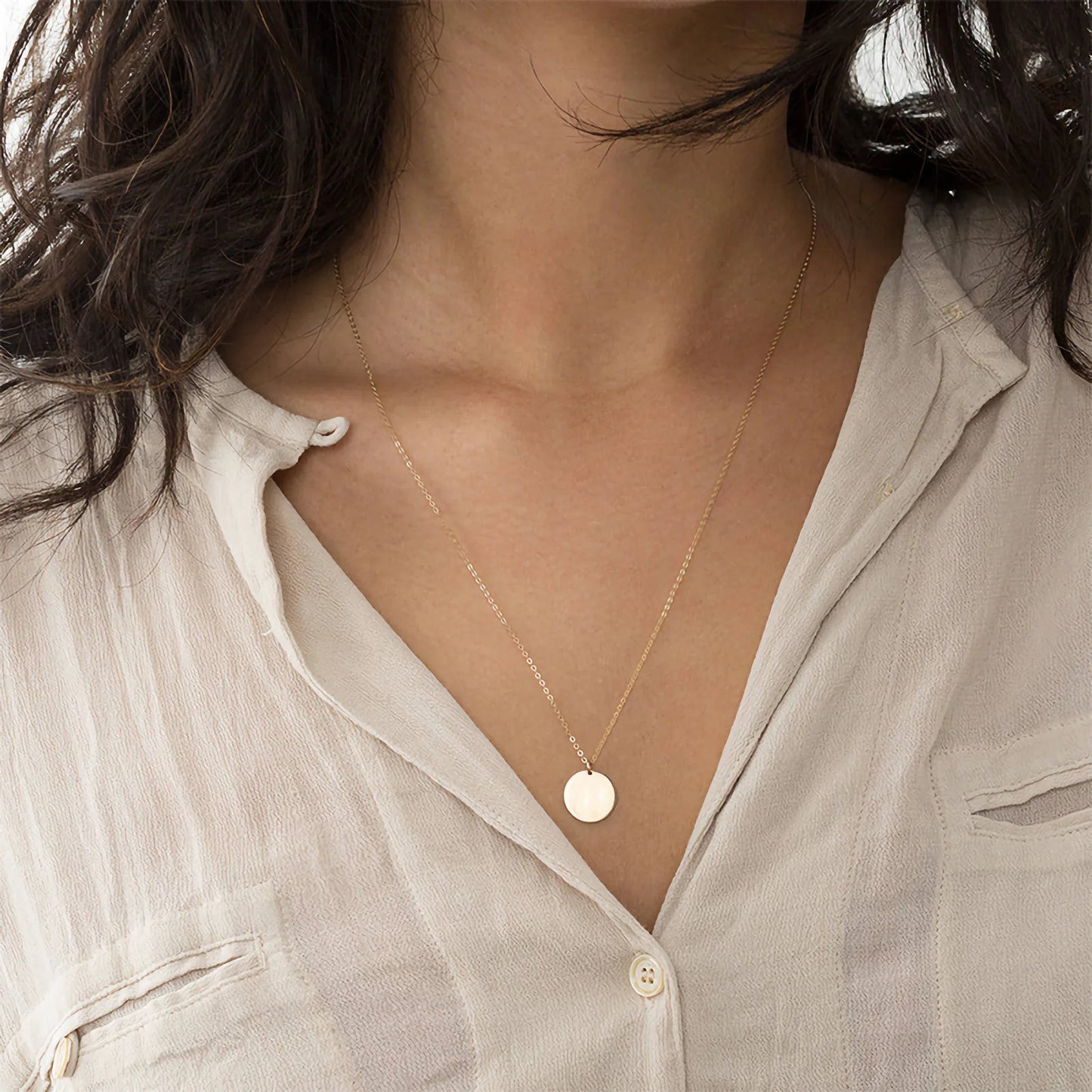 [ElanLuxe]Juno Gold Necklace