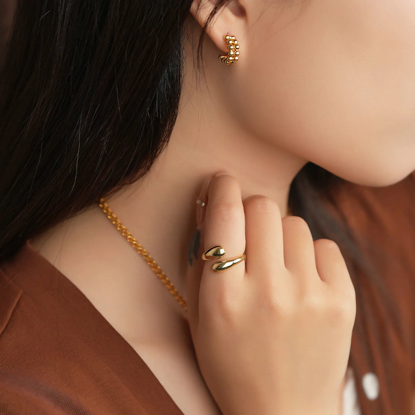[ElanLuxe]Cora Gold Ring