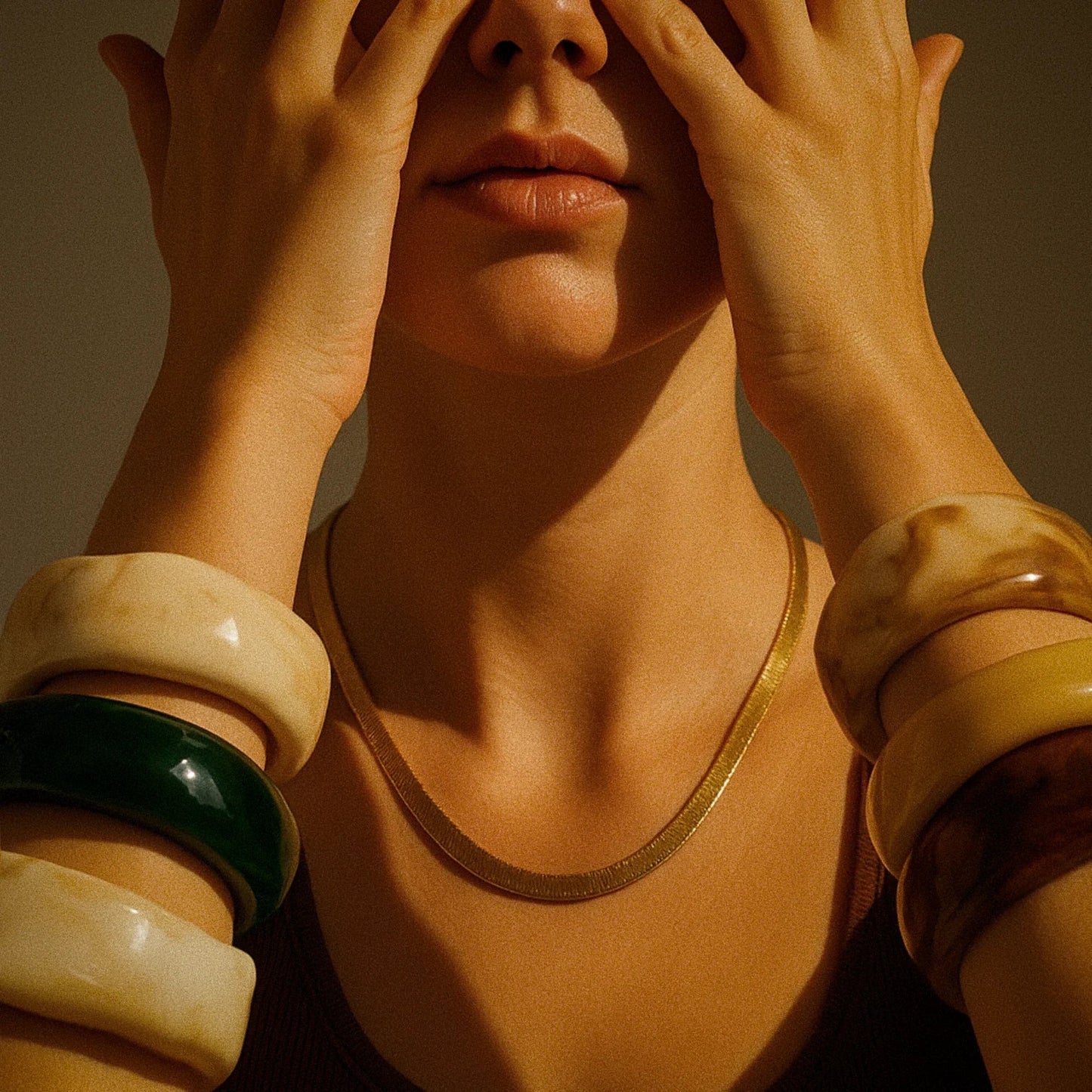 [ElanLuxe]Julianna Sculpted Autumn Bangles