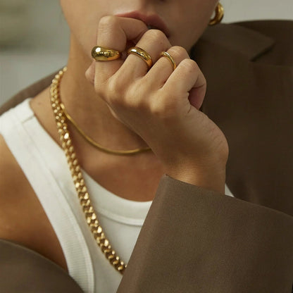 [ElanLuxe]Elise Gold Ring