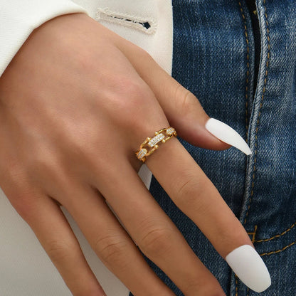 [ElanLuxe]Chloe Gold Ring