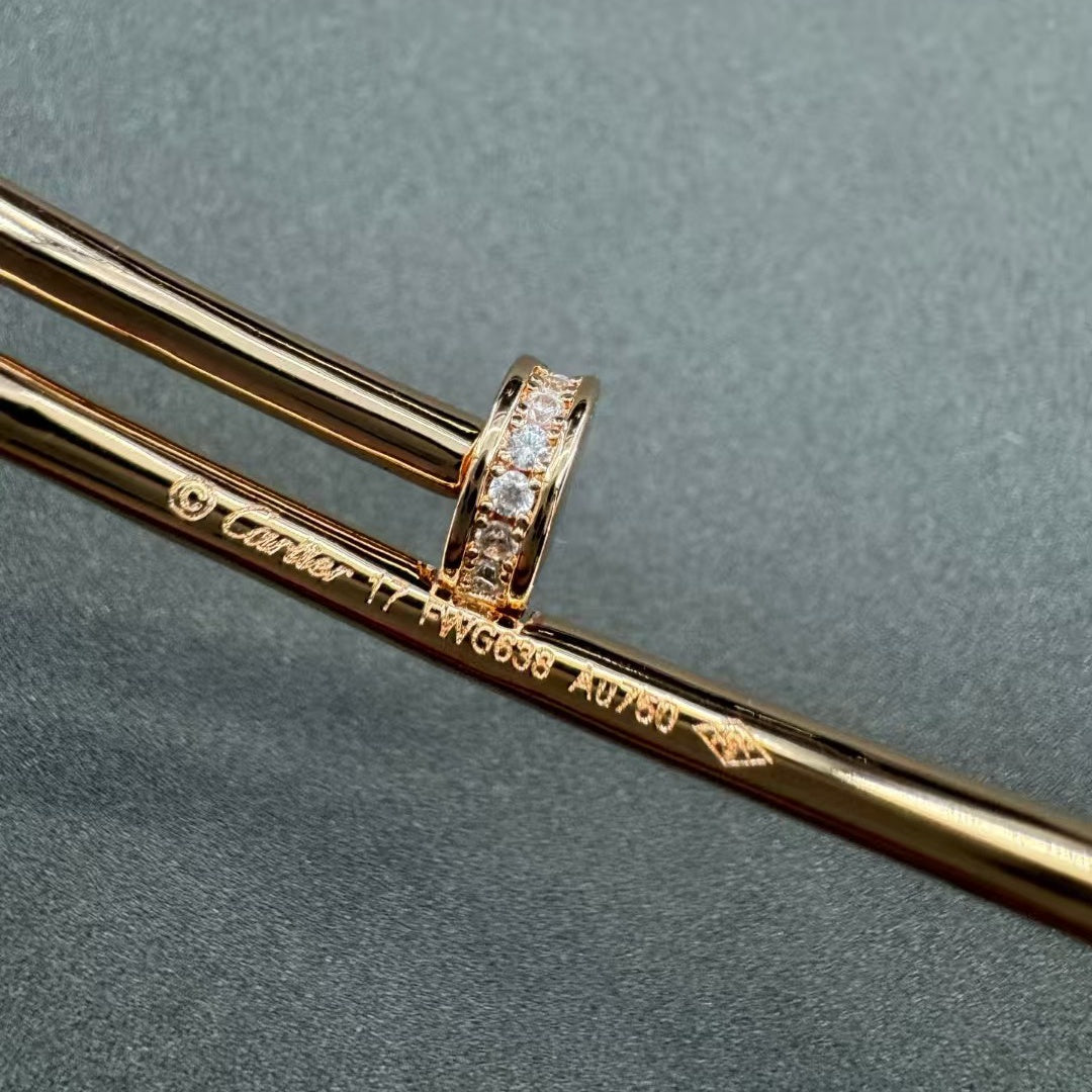 [ElanLuxe Jewelry]JUSTE BRACELET 2.5MM DIAMONDS NEW