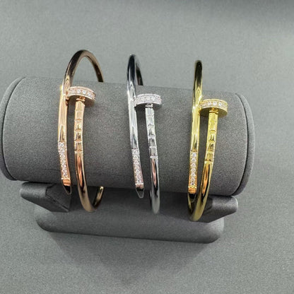 [ElanLuxe Jewelry]JUSTE BRACELET 2.5MM DIAMONDS NEW