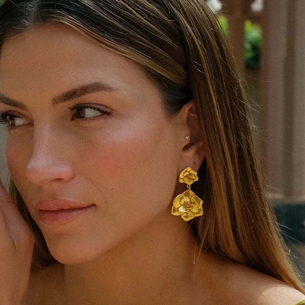 [ElanLuxe]Thelma Gold Earrings