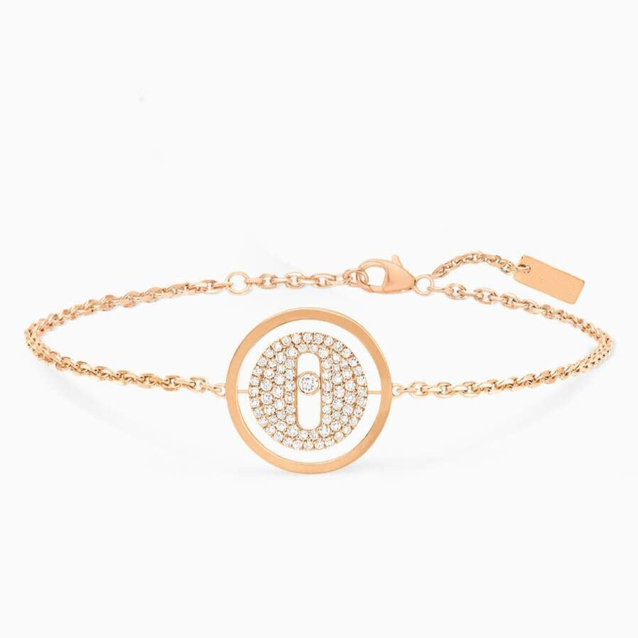 [ElanLuxe Jewelry]LUCKY MOVE DIAMOND PAVED BRACELET