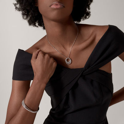 [ElanLuxe Jewelry]ETINCELLE  FULL DIAMOND NECKLACE