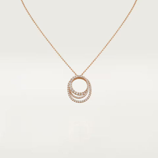 [ElanLuxe Jewelry]ETINCELLE  FULL DIAMOND NECKLACE