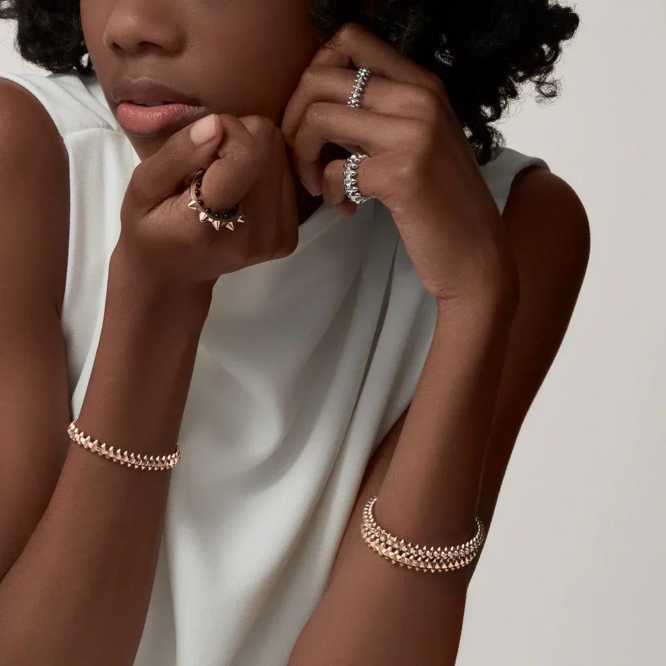 [ElanLuxe Jewelry]CLASH  BRACELET 8MM DIAMONDS