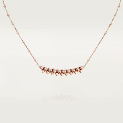 [ElanLuxe Jewelry]CLASH  MEDIUM DIAMOND NECKLACE