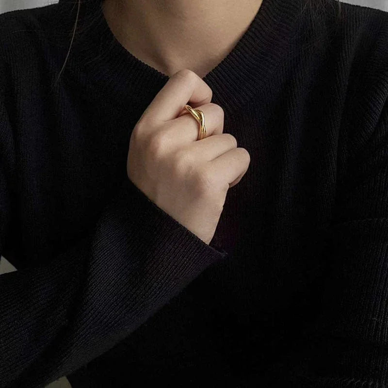 [ElanLuxe]Viola Gold Ring