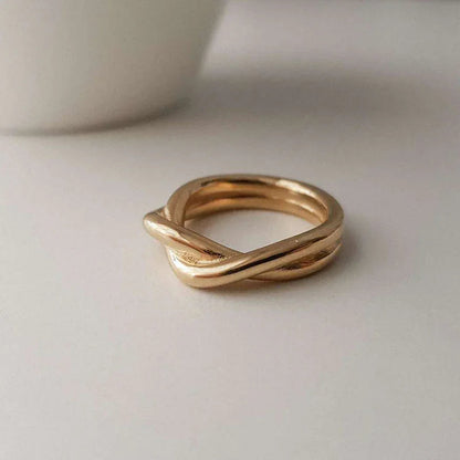 [ElanLuxe]Viola Gold Ring