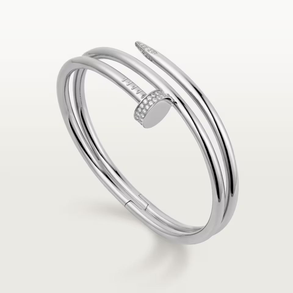 [ElanLuxe Jewelry]JUSTE BRACELET 3.5MM DOUBLE ROW DIAMOND