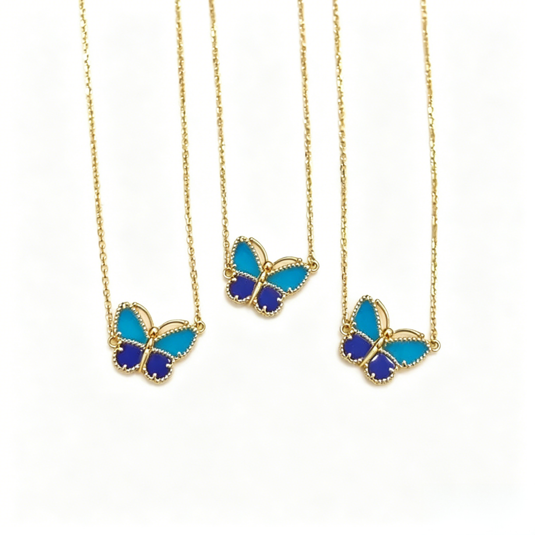 [ElanLuxe Jewelry] 2026 NEW LUCKY BUTTERFLY 1 MOTIFS NECKLACE