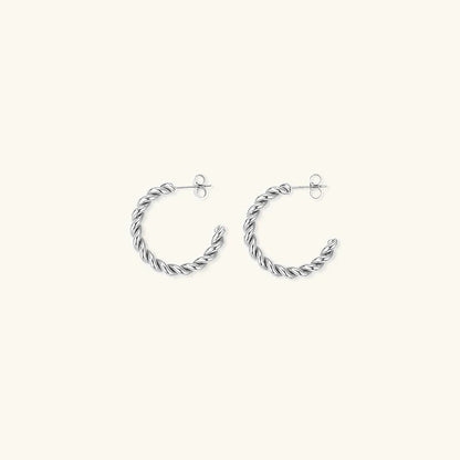 [ElanLuxe]Gigi Twist Gold Earrings