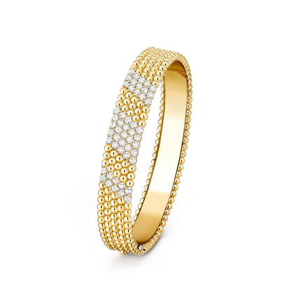 [ElanLuxe Jewelry]  FIVE-ROW DIAMOND BRACELET