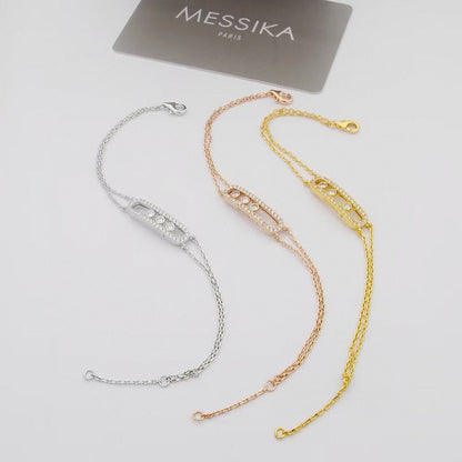 [ElanLuxe Jewelry] Move Classique pav茅 bracelet