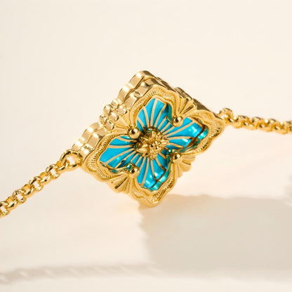 [ElanLuxe Jewelry JEWELRY] OPERA TULLE ENAMEL BRACELET