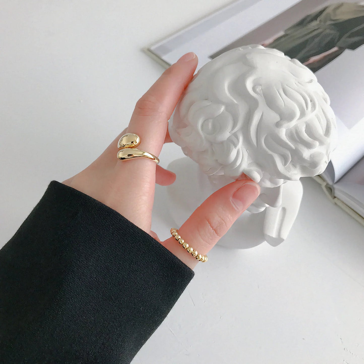 [ElanLuxe]Cora Gold Ring