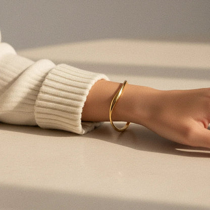 [ElanLuxe]Tiffany Gold Bangle