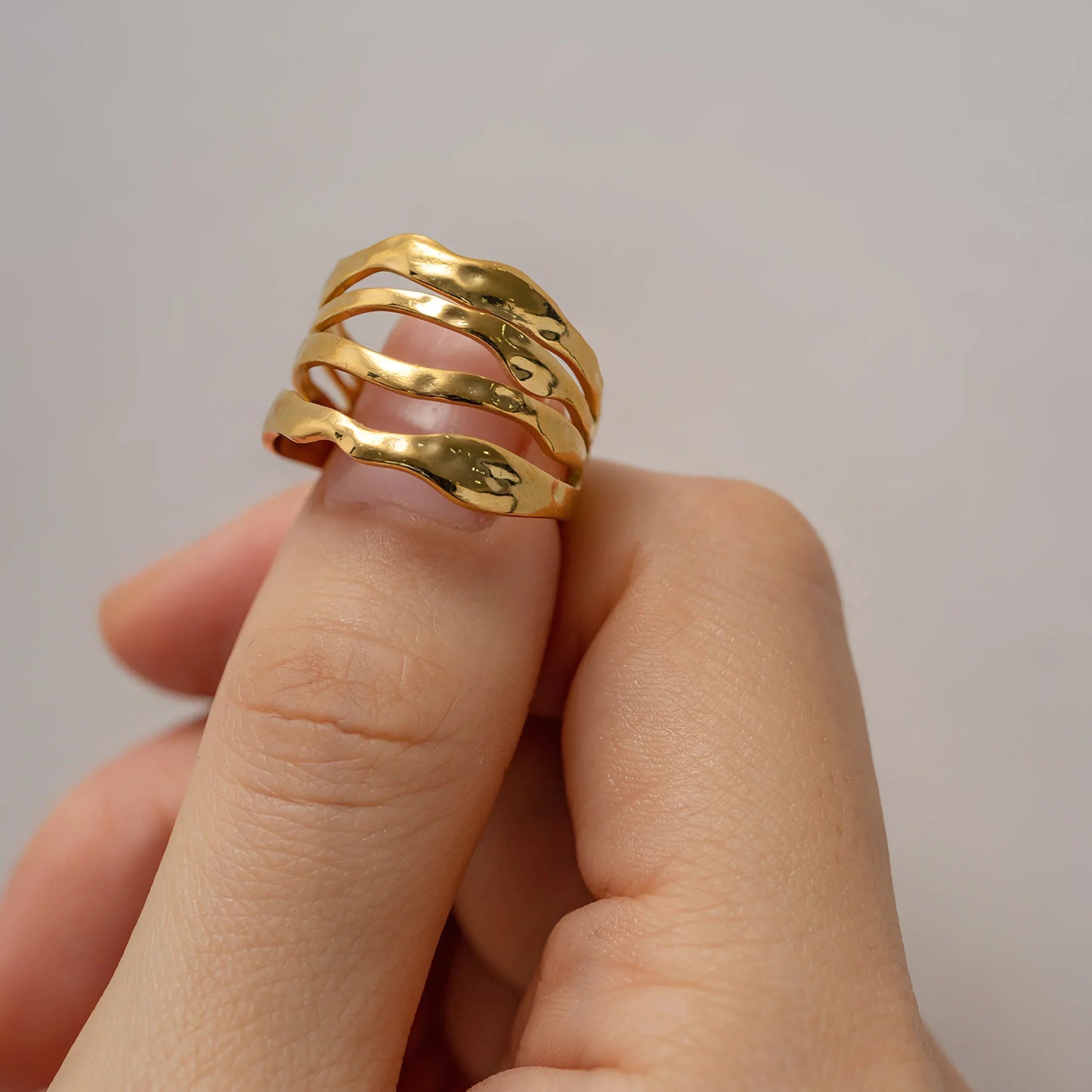 [ElanLuxe]Cass Gold Ring