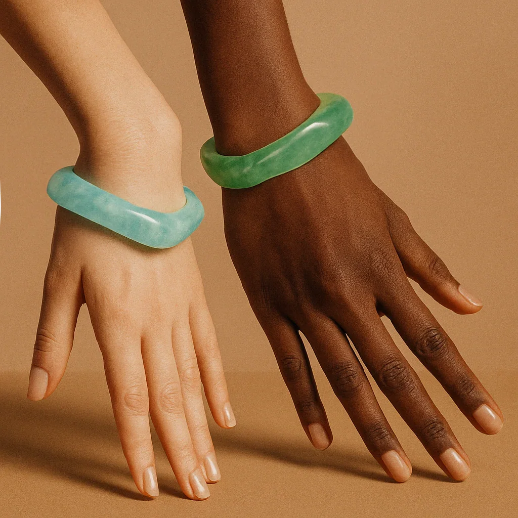 [ElanLuxe]Avaria Acrylic Bangle