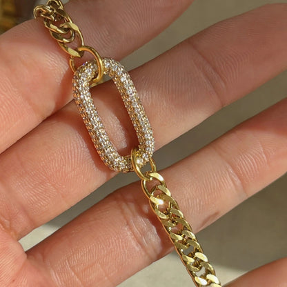 [ElanLuxe]Kleo Diamond Bracelet