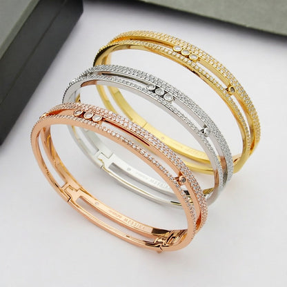 [ElanLuxe Jewelry]Move Romane pav茅 bangle
