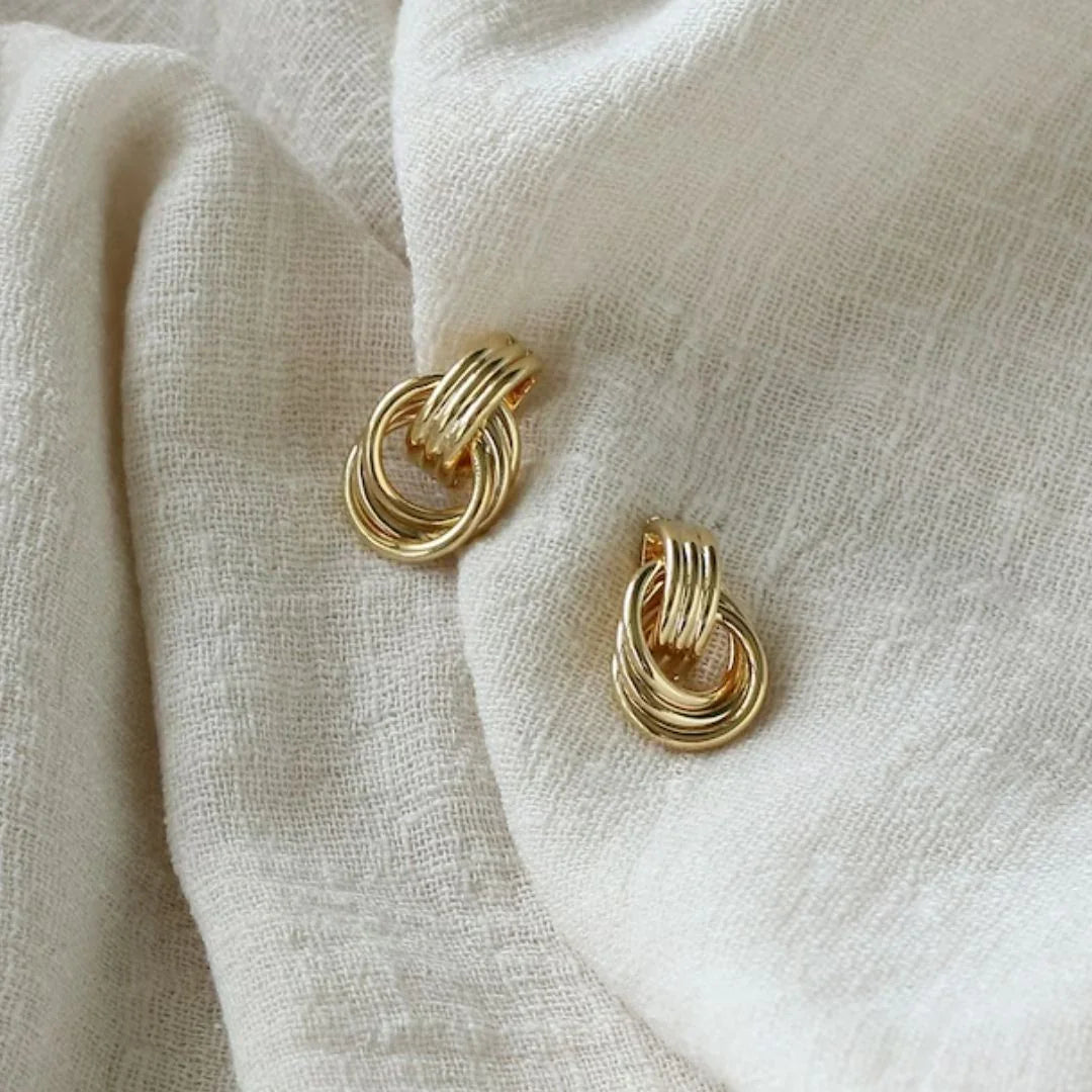 [ElanLuxe]Luna Layered Hoop Earrings