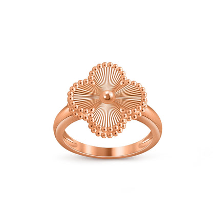 [ElanLuxe Jewelry]CLOVER RING ROSE GOLD COLLECTION